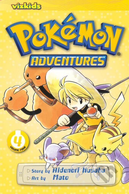 Pokémon Adventures 4 - Hidenori Kusaka, Mato (ilustrátor), Viz Media, 2009