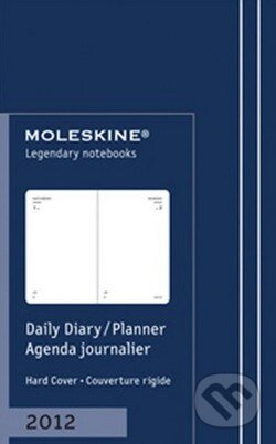 Moleskine - extra malý denný plánovací diár 2012 (modrý, čistý), Moleskine, 2011
