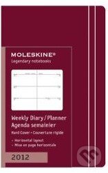 Moleskine - extra malý týždenný horizontálny plánovací diár 2012 (hnedý), Moleskine, 2011