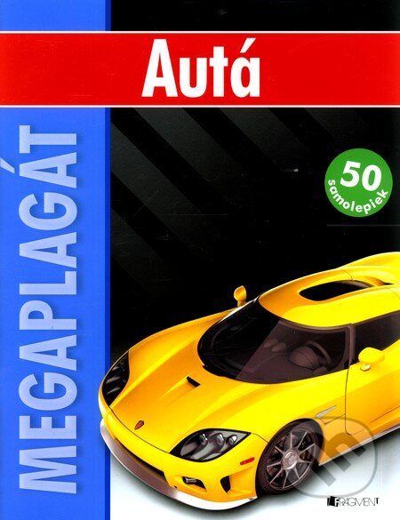 Autá (megaplagát, 50 samolepiek) - kniha z kategorie Pro děti