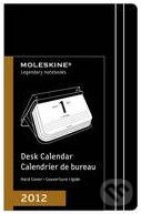 Moleskine - malý stolový trhací kalendár 2012 (čierny), Moleskine, 2011