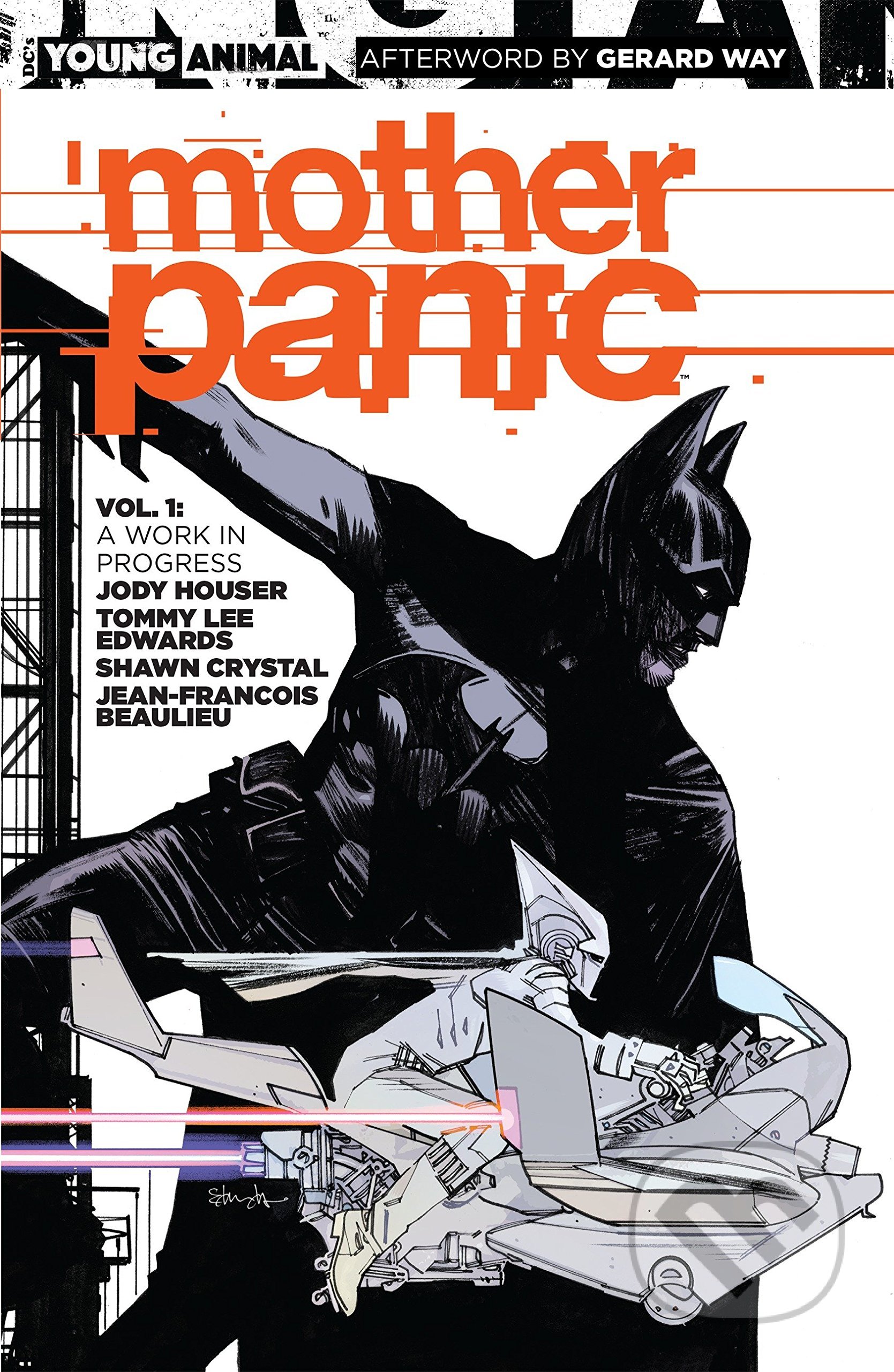 Mother Panic 1: A Work In Progress - Jody Houser, Tommy Lee Edwards (ilustrátor), DC Comics, 2017