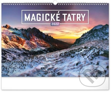 Nástenný kalendár Magické Tatry 2022, Presco Group, 2021