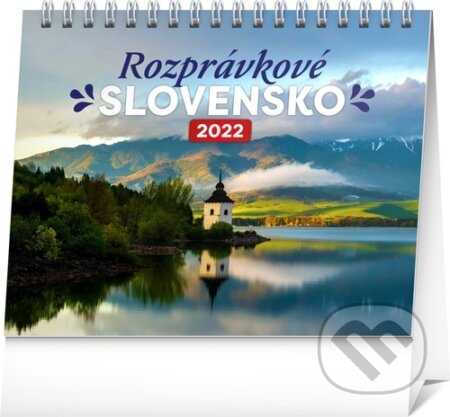 Stolový kalendár Rozprávkové Slovensko 2022, Presco Group, 2021