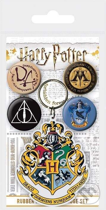 Harry Potter Sada odznakov a kľúčenky, EPEE, 2021