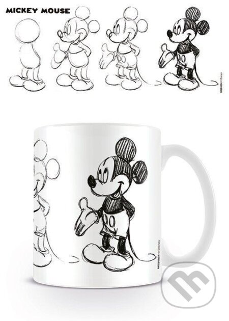 Hrnček Mickey Mouse - Sketch, EPEE, 2021