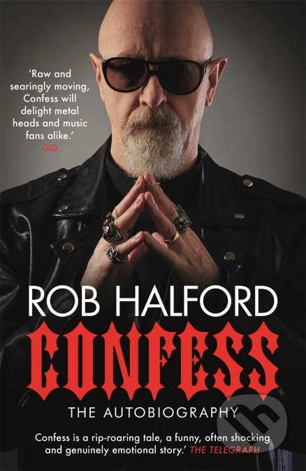 Confess - Rob Halford, Headline Book, 2021