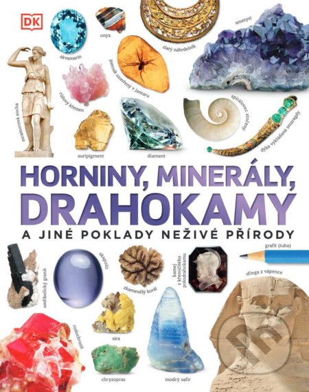 Horniny, minerály, drahokamy - Dan Green, Slovart CZ, 2021