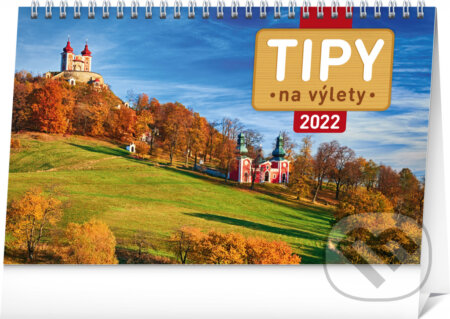 Stolový kalendár Tipy na výlety 2022, Presco Group, 2021