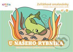 Zvířátkové omalovánky: U našeho rybníka - kniha z kategorie Omalovánky