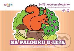 Zvířátkové omalovánky: Na palouku u lesa - Kristýna Bízová (ilustrátor), Kresli.to, 2021
