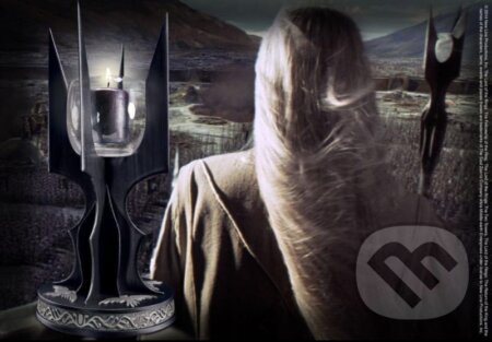 Pán prsteňov: Kovový svietnik Sarumanova palička, Noble Collection, 2021