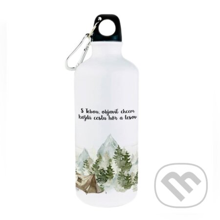 Turistická fľaša S tebou, objaviť chcem každú cestu hôr a lesov, Ľúbené, 2021