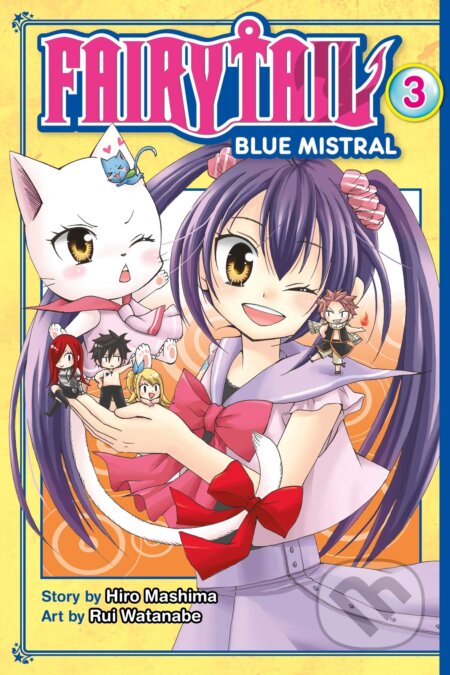 Fairy Tail: Blue Mistral 3 - Hiro Mashima, Rui Watanabe (ilustrátor), Kodansha Comics, 2016