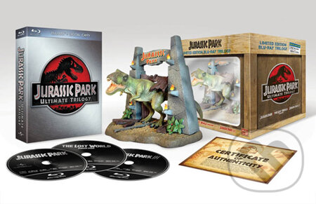 Jurský park / Ztracený svět / Jurský park 3 - Limitovaná edice - Steven Spielberg, Bonton Film