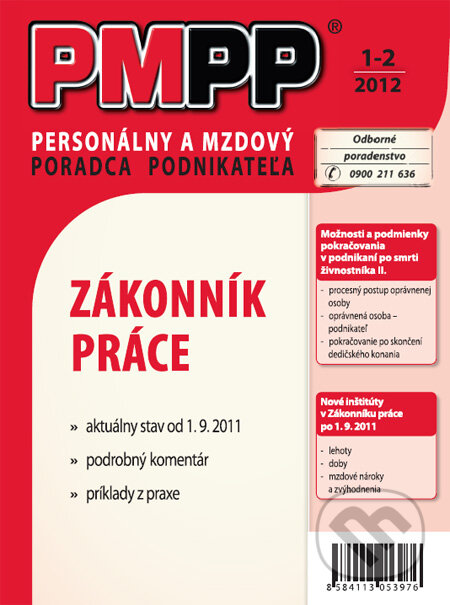 PMPP 1-2/2012, Poradca podnikateľa, 2011
