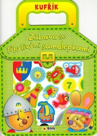 Zelený kufřík - Zábava se třpytivými samolepkami - kniha z kategorie Samolepky