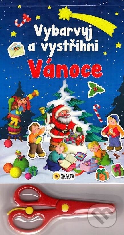 Vybarvuj a Vystřihni: Vánoce