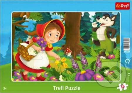 Červená Karkulka - puzzle z kategorie 15 - 60 dílků