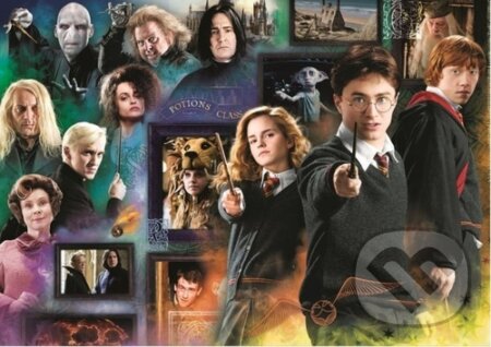 Harry Potter: Kouzelnický svět - puzzle z kategorie 500 - 1000 dílků