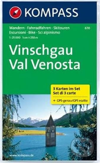 Vinschgau - Val Venosta 670 NKOM 1:25T, Marco Polo, 2014