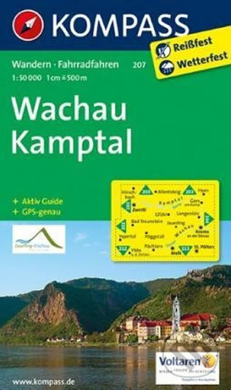 Wachau - Kamptal 207 NKOM 1:50T, Marco Polo, 2014