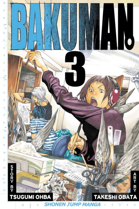 Bakuman 3 - Tsugumi Ohba, Takeshi Obata (ilustrátor) - kniha z kategorie Komiksy