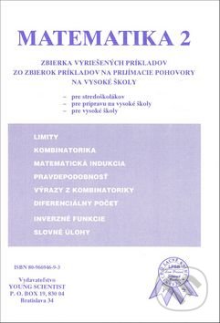 Matematika 2, RNDr. Marián Olejár - Young Scientist, 2008