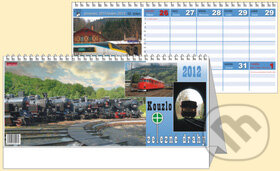 Kouzlo železné dráhy 2012 (stolový kalendár), Carpe diem, 2011