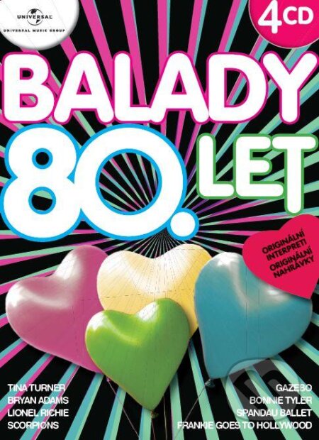 Hudobné CD: Various-Balady 80.let (Universal Music). Universal Music, 2013