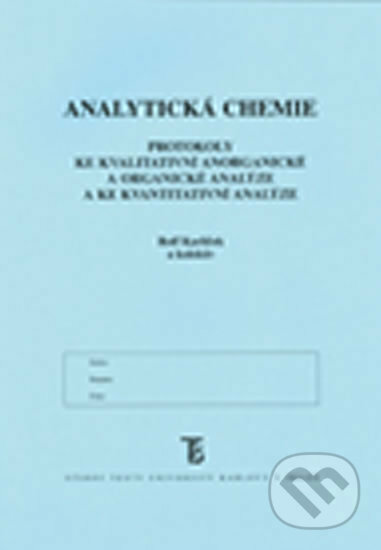 Analytická chemie - Rolf Karlíček, Karolinum, 2009