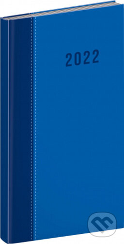 Kapesní diář Cambio Classic 2022, modrý, Presco Group, 2021