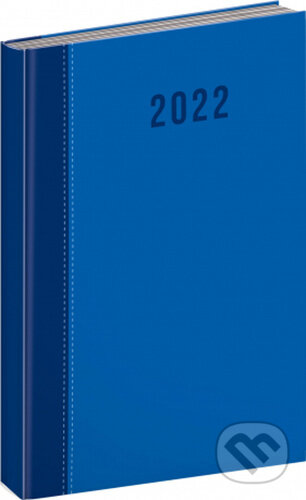 Denní diář Cambio Classic 2022, modrý, Presco Group, 2021