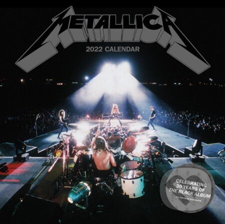 Oficiálny kalendár 2022 Metallica: SQ, Metallica, 2021
