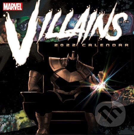 Oficiálny kalendár 2022 Marvel: Villains, Marvel, 2021