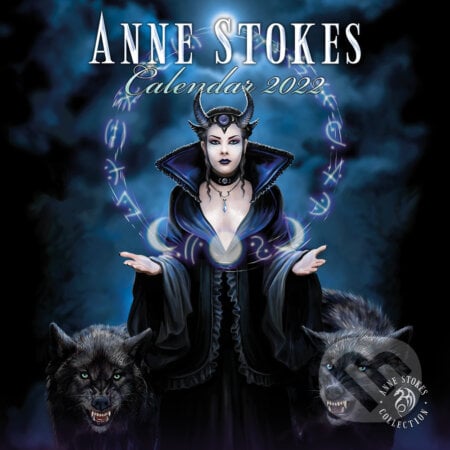 Oficiálny kalendár 2022 Anne Stokes: SQ, , 2021