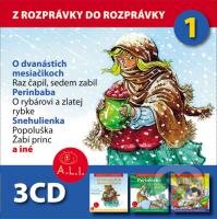 Z rozprávky do rozprávky - 3 CD - Dušan Brindza, Lenka Tomešová, A.L.I.