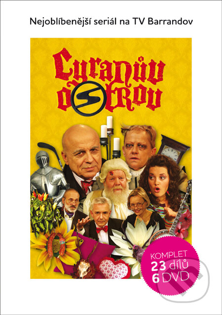 Cyranův ostrov - 6 DVD (Komplet 26 dílů) - Petr Burian - film z kategorie Komedie