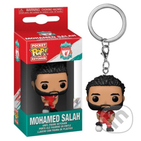 Funko POP Keychain: Liverpool - Mohamed Salah (klíčenka), Funko, 2021