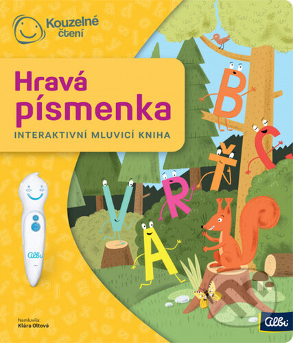 Kouzelné čtení: Hravá písmenka (Interaktivní mluvící kniha) - hra z kategorie Vzdělávací hry