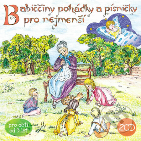 Babiččiny pohádky a písničky pro nejmenší - 2CD, Popron music, 2014