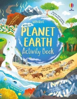 Planet Earth Activity Book - Lizzie Cope, Usborne, 2021