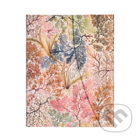 Paperblanks - zápisník Anemone (ultra, linajkový magnetické zatváranie)