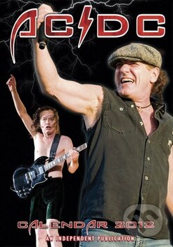 AC/DC 2012 - nástěnný kalendář, Cure Pink, 2012