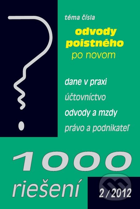 1000 riešení 2/2012, Poradca s.r.o., 2012