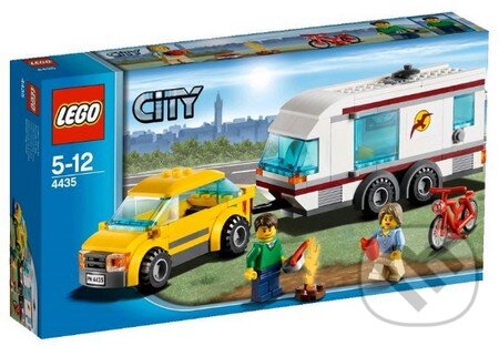 LEGO City 4435 - Auto a karavan, LEGO, 2012