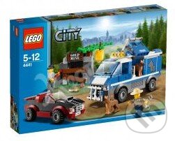 LEGO City 4441 - Policajná dodávka pre psa, LEGO, 2012