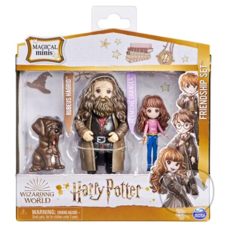 Harry Potter: Hermiona, Hagrid, Tesák - Sada figurek