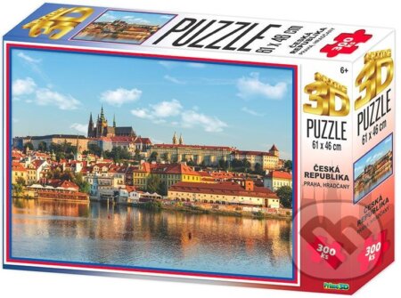 Puzzle 3D Praha - Hradčany / 300 dílků, EPEE, 2021