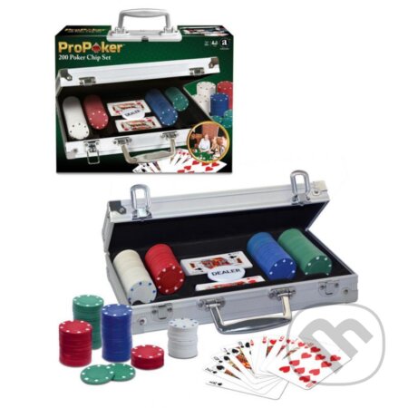 Pokerová sada v kovovém kufříku - hra z kategorie Party hry